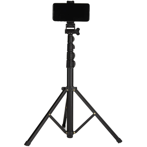 Jmary MT-39 5 Kademeli 153cm Fonksiyonel 2 in 1 Monopod 360 Derece Dönebilen Başlıklı Tripod - Siyah