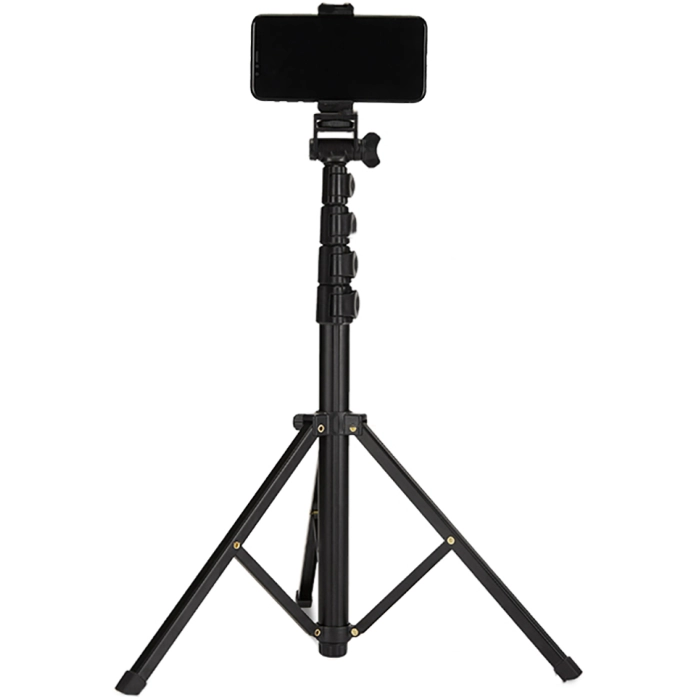Jmary MT-39 5 Kademeli 153cm Fonksiyonel 2 in 1 Monopod 360 Derece Dönebilen Başlıklı Tripod - Siyah