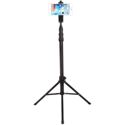 Jmary MT-45 Tripod 168 cm 360 Derece Dönebilen Başlık 3 Kademeli Yükseklik Ayarı - Siyah