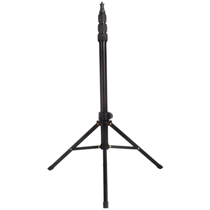 Jmary MT-45 Tripod 168 cm 360 Derece Dönebilen Başlık 3 Kademeli Yükseklik Ayarı - Siyah