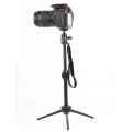 Jmary MT-68 Profesyonel Tripod 360 Derece Dönebilen Başlık 2 Kademeli Yükseklik 39.5 cm - Siyah