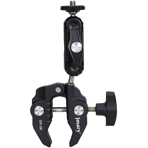 Jmary SR-56 Çekim Ekipmanları için Ayarlanabilir Alüminyum Kelepçe - Siyah
