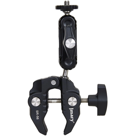 Jmary SR-56 Çekim Ekipmanları için Ayarlanabilir Alüminyum Kelepçe - Siyah