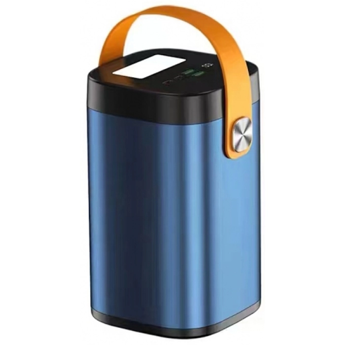 Zore B-60 QC 3.0 Hızlı Şarj Askılı Led Göstergeli El Fenerli Taşınabilir Powerbank 60.000 mAh - Mavi