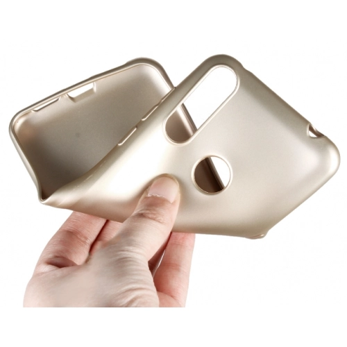 Alcatel 1s (2020) Kılıf İnce Soft Mat Renkli Esnek Silikon Kapak - Rose Gold