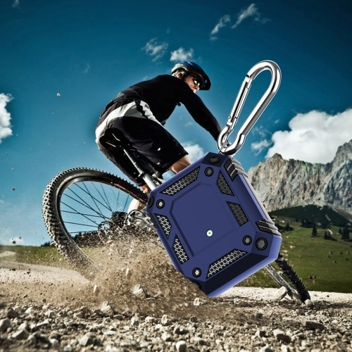 Apple AirPods Kılıf Zırh Korumalı Airbag Kılıf - Kırmızı