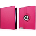 Apple iPad 2 Tablet Kılıfı 360 Derece Dönebilen Standlı Kapak - Pembe
