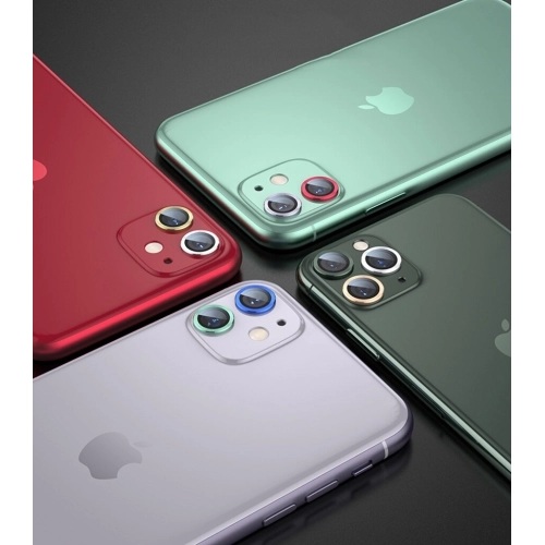 Apple iPhone 11 Kamera Lens Koruyucu CL-02 - Beyaz