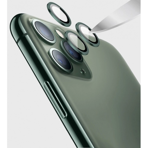 Apple iPhone 11 Kamera Lens Koruyucu CL-02 - Lila