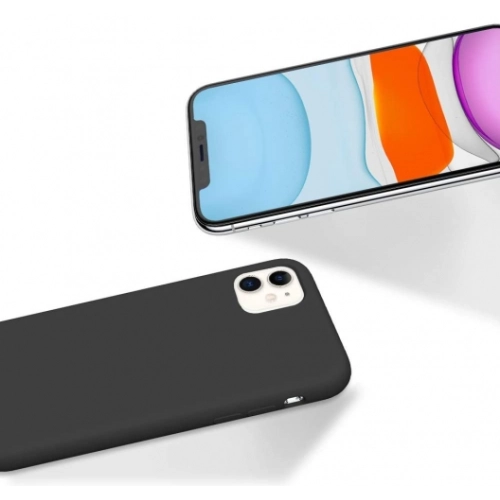 Apple iPhone 11 Kılıf İçi Kadife Mat Yüzey LSR Serisi Kapak - Pudra