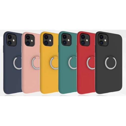 Apple iPhone 11 Kılıf Silikon İnce Mat Esnek Parmak İzi Bırakmayan Plex Kapak - Siyah