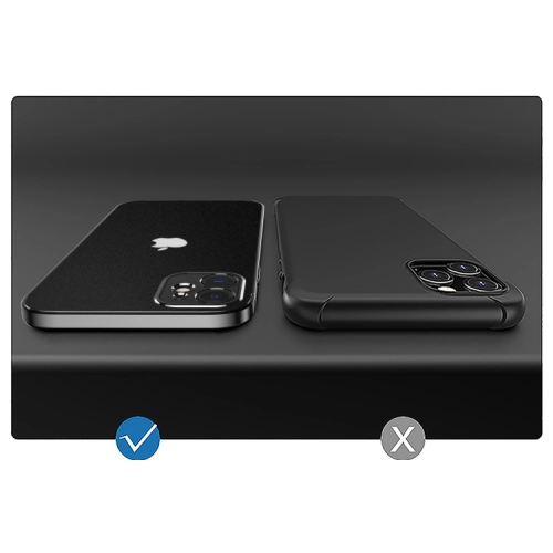 Apple iPhone 12 (6.1) Kılıf Renkli Mat Esnek Kamera Korumalı Silikon G-Box Kapak - Rose Gold