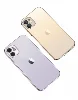 Apple iPhone 12 (6.1) Kılıf Renkli Mat Esnek Kamera Korumalı Silikon G-Box Kapak - Gümüş