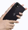 Apple iPhone 12 (6.1) Kılıf Renkli Mat Esnek Kamera Korumalı Silikon G-Box Kapak - Mavi