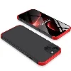 Apple iPhone 13 (6.1) Kılıf 3 Parçalı 360 Tam Korumalı Rubber AYS Kapak - Kırmızı