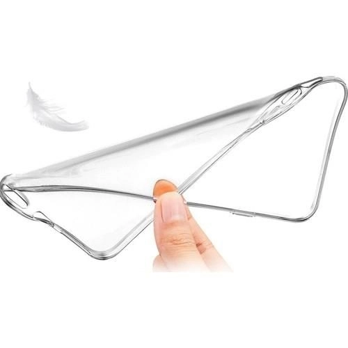 Huawei Nova Y70 Kılıf Kamera Korumalı Esnek Silikon Kapak - Şeffaf