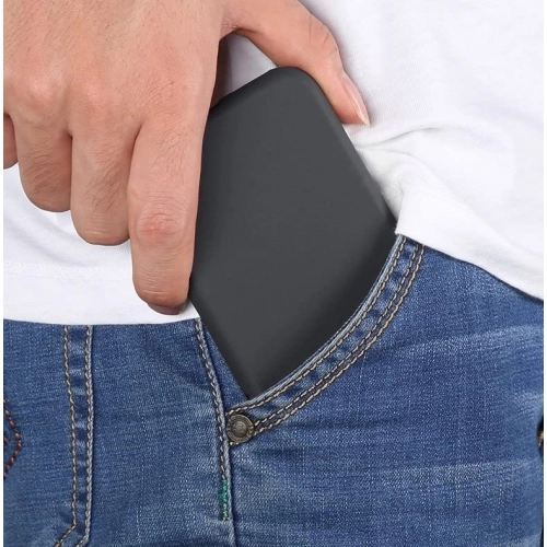 Apple iPhone 6 / 6s Kılıf Liquid Serisi İçi Kadife İnci Esnek Silikon Kapak - Lacivert