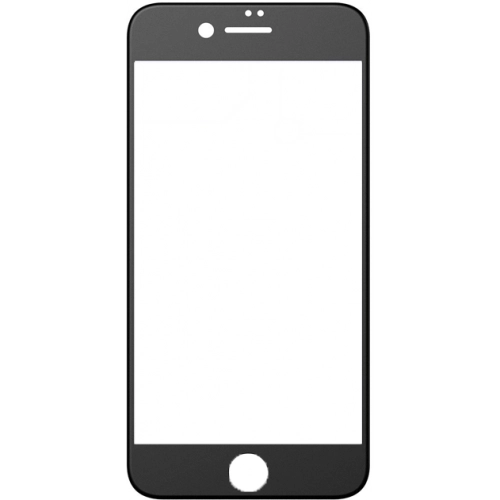 Apple iPhone 8 Plus Kırılmaz Cam Tam Kaplayan EKS Glass Ekran Koruyucu - Beyaz