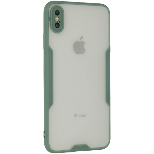 Apple iPhone Xs Max Kılıf Renkli Silikon Kamera Lens Korumalı Şeffaf Parfe Kapak - Sarı