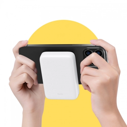 Benks Magsafe Magnetic Slim Powerbank 10000 mAh MP03 - Siyah