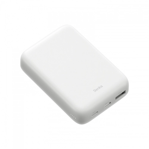 Benks Magsafe Magnetic Slim Powerbank 10000 mAh MP03 - Siyah
