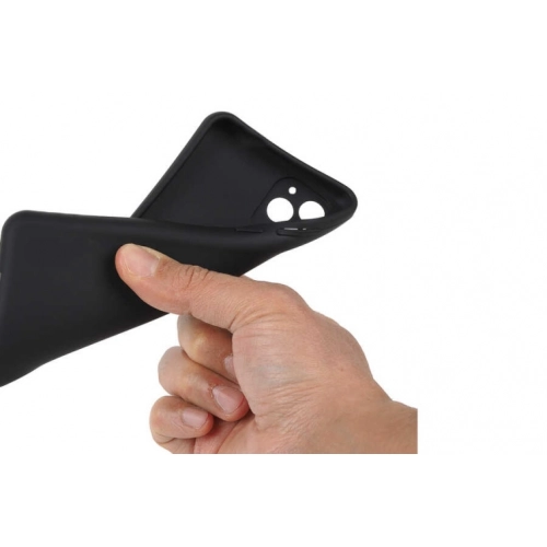 General Mobile GM 22 Plus Kılıf Silikon Mat Esnek Kamera Korumalı Biye Kapak - Lila