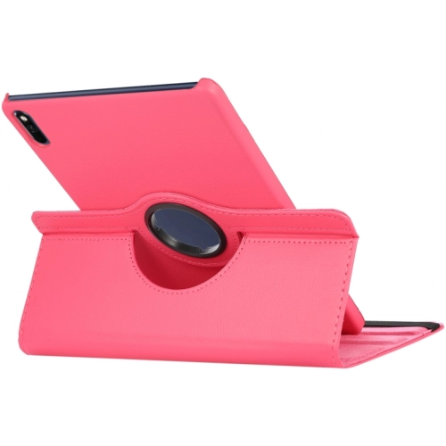 Huawei MatePad 11 2021 Tablet Kılıfı 360 Derece Dönebilen Standlı Kapak - Pembe