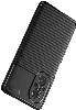 Huawei Nova 9 SE Kılıf Karbon Serisi Mat Fiber Silikon Negro Kapak - Lacivert