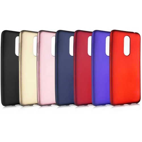 Meizu M6T Kılıf İnce Soft Mat Renkli Esnek Silikon Kapak - Gold