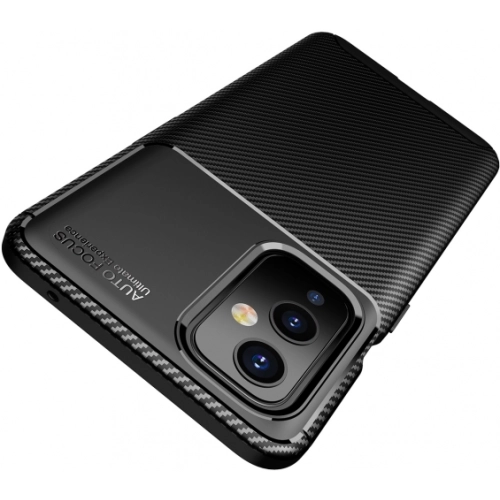 OnePlus 9 Kılıf Silikon Parmak İzi Bırakmayan Karbon Soft Negro Kapak - Lacivert