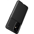 OnePlus 9 Kılıf Silikon Parmak İzi Bırakmayan Karbon Soft Negro Kapak - Lacivert