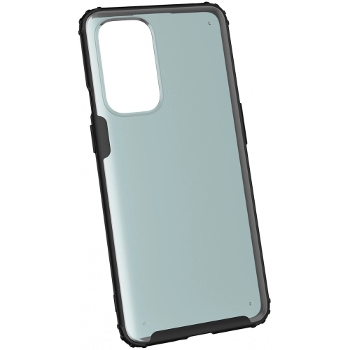 OnePlus 9 Pro Kılıf Volks Serisi Kenarları Silikon Arkası Şeffaf Sert Kapak - Lacivert