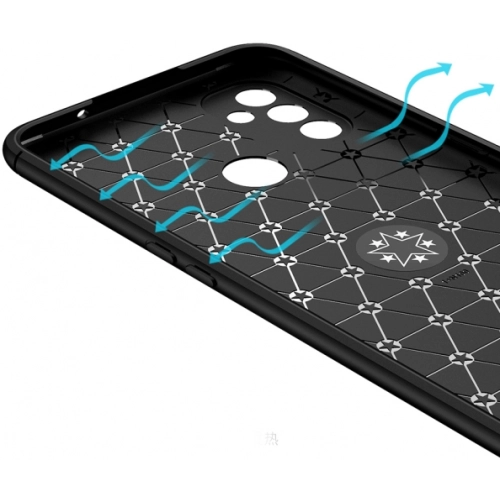 OnePlus Nord N100 Kılıf Renkli Silikon Yüzüklü Standlı Auto Focus Ravel Kapak - Kırmızı