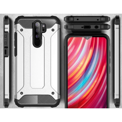 Oppo A5 2020 Kılıf Zırhlı Tank Crash Silikon Kapak - Lacivert