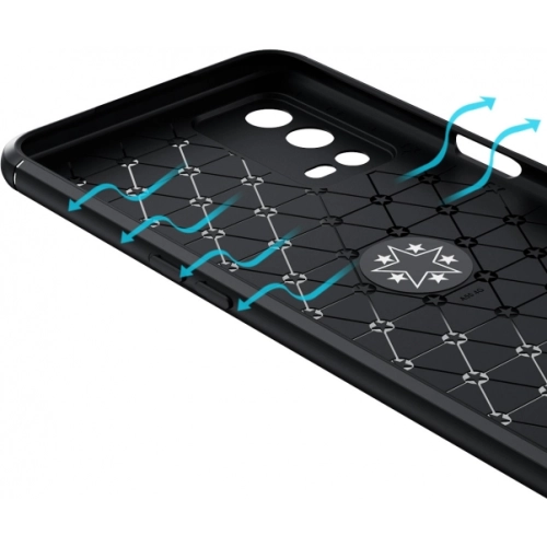 Oppo A55 4G Kılıf Renkli Silikon Yüzüklü Standlı Auto Focus Ravel Kapak - Kırmızı - Siyah