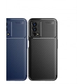 Oppo A55 4G Kılıf Silikon Parmak İzi Bırakmayan Karbon Soft Negro Kapak - Lacivert