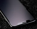 Oppo A5 2020 Ekran Koruyucu Fiber Tam Kaplayan Nano - Siyah