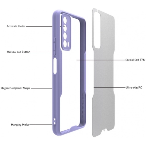 Oppo Reno 4 Lite Kılıf Renkli Silikon Kamera Lens Korumalı Şeffaf Parfe Kapak - Sarı