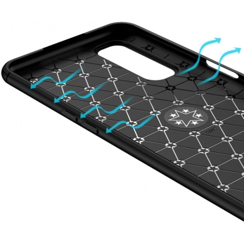 Realme 7 Kılıf Renkli Silikon Yüzüklü Standlı Auto Focus Ravel Kapak - Kırmızı