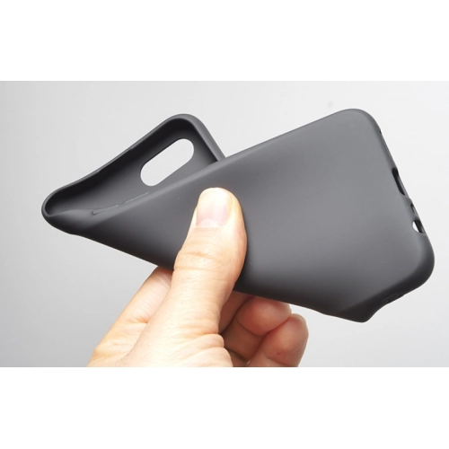 Realme C2 Kılıf İnce Soft Mat Renkli Esnek Silikon Kapak - Mürdüm