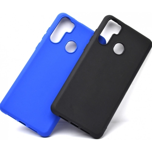 Reeder P13 Blue Max Kılıf Silikon Mat Esnek Kamera Korumalı Biye Kapak - Mavi