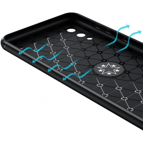 Samsung Galaxy A02 Kılıf Renkli Silikon Yüzüklü Standlı Auto Focus Ravel Kapak - Mavi - Siyah