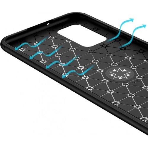 Samsung Galaxy A02s Kılıf Renkli Silikon Yüzüklü Standlı Auto Focus Ravel Kapak - Mavi - Siyah