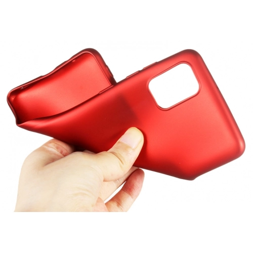 Samsung Galaxy A02s Kılıf İnce Soft Mat Renkli Esnek Silikon Kapak - Gold