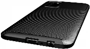 Samsung Galaxy A03s Kılıf Karbon Serisi Mat Fiber Silikon Negro Kapak - Siyah