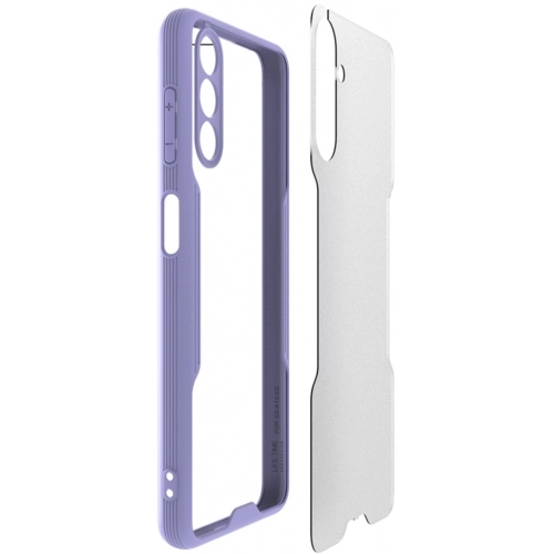 Samsung Galaxy A13 5G Kılıf Renkli Silikon Kamera Lens Korumalı Şeffaf Parfe Kapak - Lacivert