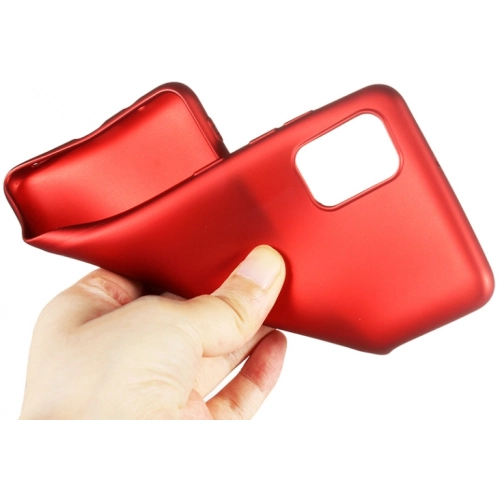 Samsung Galaxy A31 Kılıf İnce Soft Mat Renkli Esnek Silikon Kapak - Mürdüm