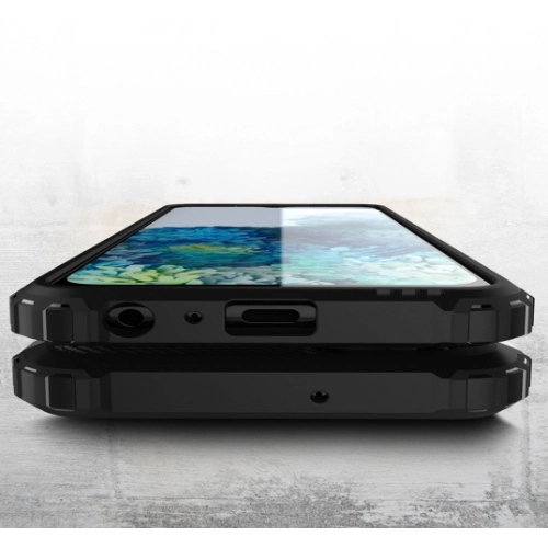 Samsung Galaxy A32 Kılıf Zırhlı Tank Crash Silikon Kapak - Gümüş