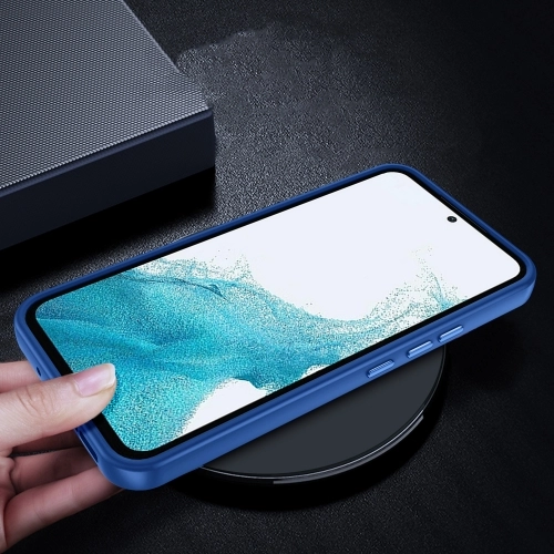 Samsung Galaxy A34 Kılıf Electro Silikon Renkli Flora Kapak - Lila