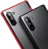 Samsung Galaxy Note 10 Kılıf Volks Serisi Kenarları Silikon Arkası Şeffaf Sert Kapak - Siyah